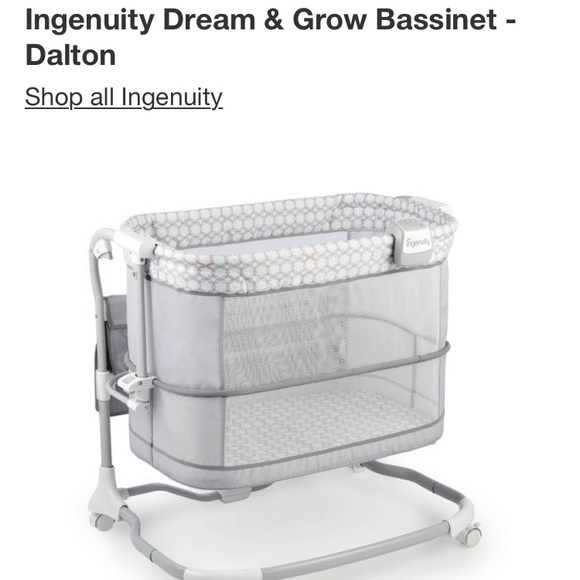 ingenuity bassinet dream and grow